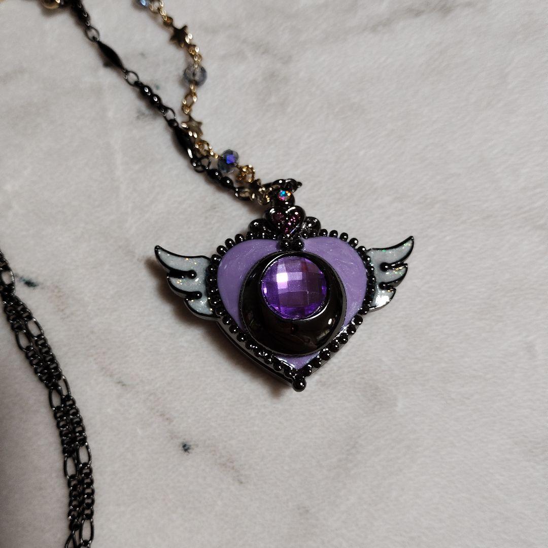 ANNA SUI セーラームーン コラボ クライシスムーンコンパクトネックレス