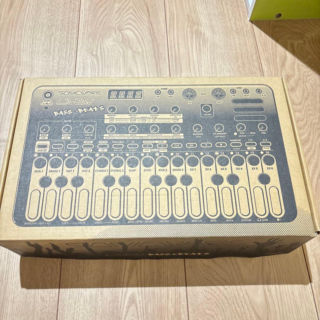 【美品】Sonicware liven bass&beat
