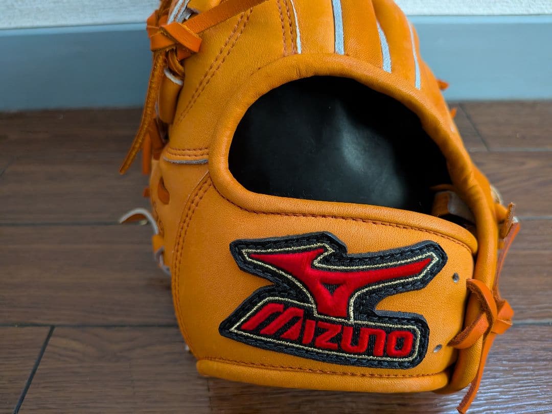 Mizuno 野球グローブ 2GS-57330 クリアオレンジ 51H左投げ用