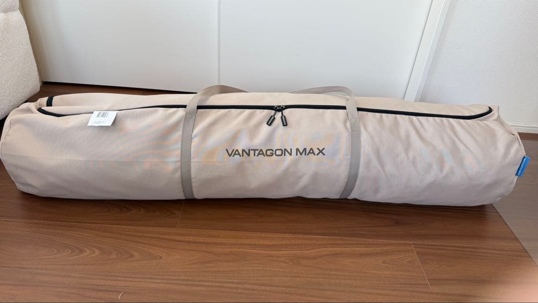 2回使用 VANTAGON MAX IDOOGEN ポップアップテント ベージュ