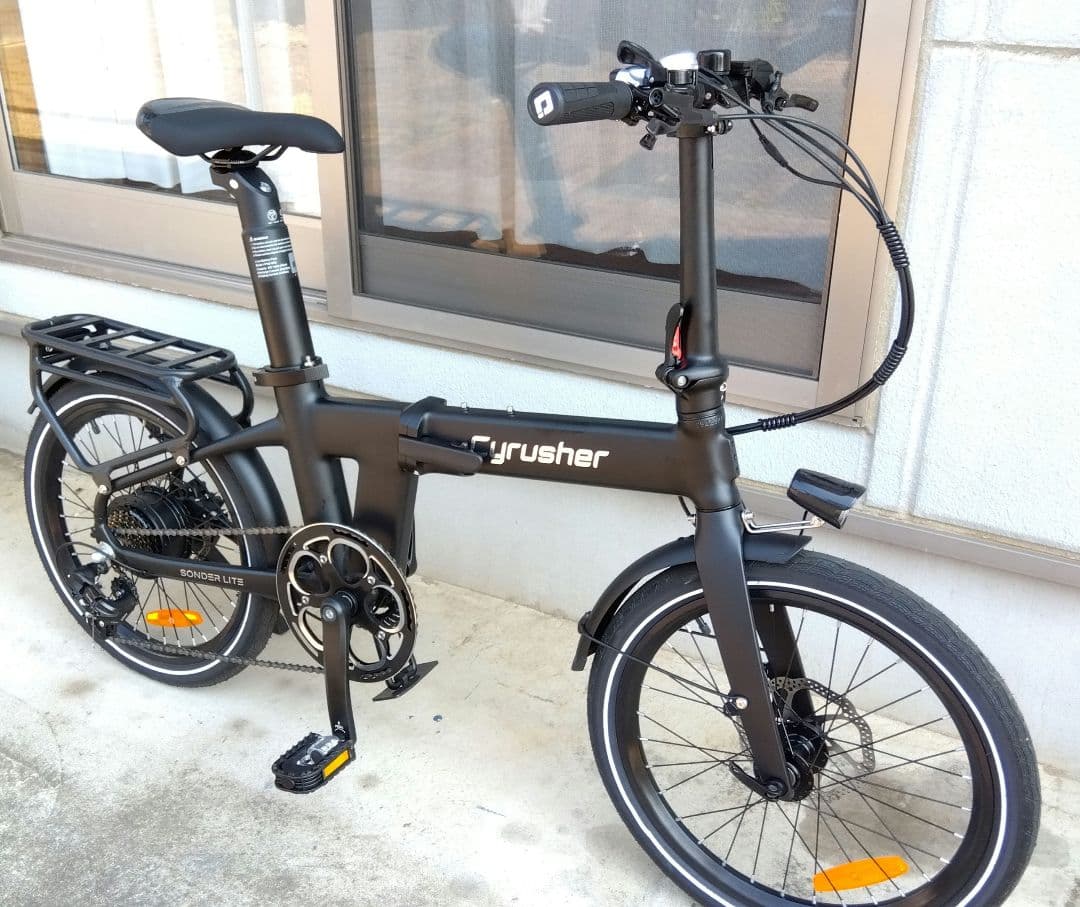 【走行わずか】電動アシスト自転車　Cyrusher SONDER Lite