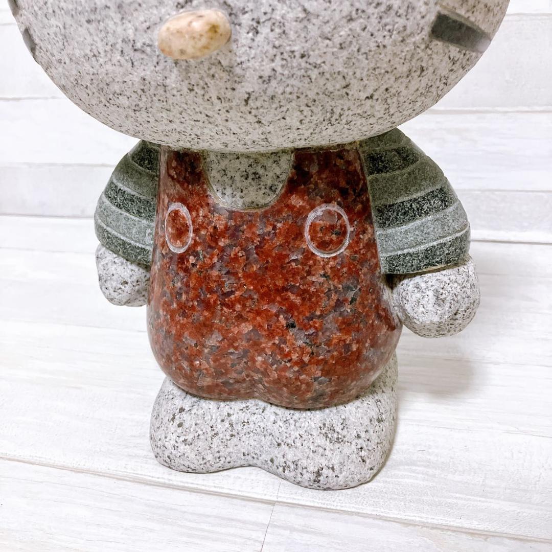 ハローキティ キティーちゃん 石像 御影石 置物 全長約27cm 猫 希少 レア