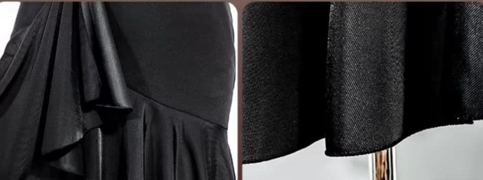 ダンスウェア・ラテンスカート【黒・Мサイズ】新品