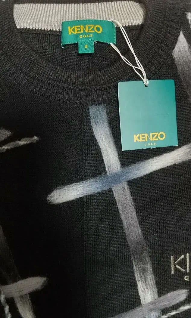 【新品・タグ付き】 ケンゾー KENZO GOLF 【日本製】 Ｌ相当⑷