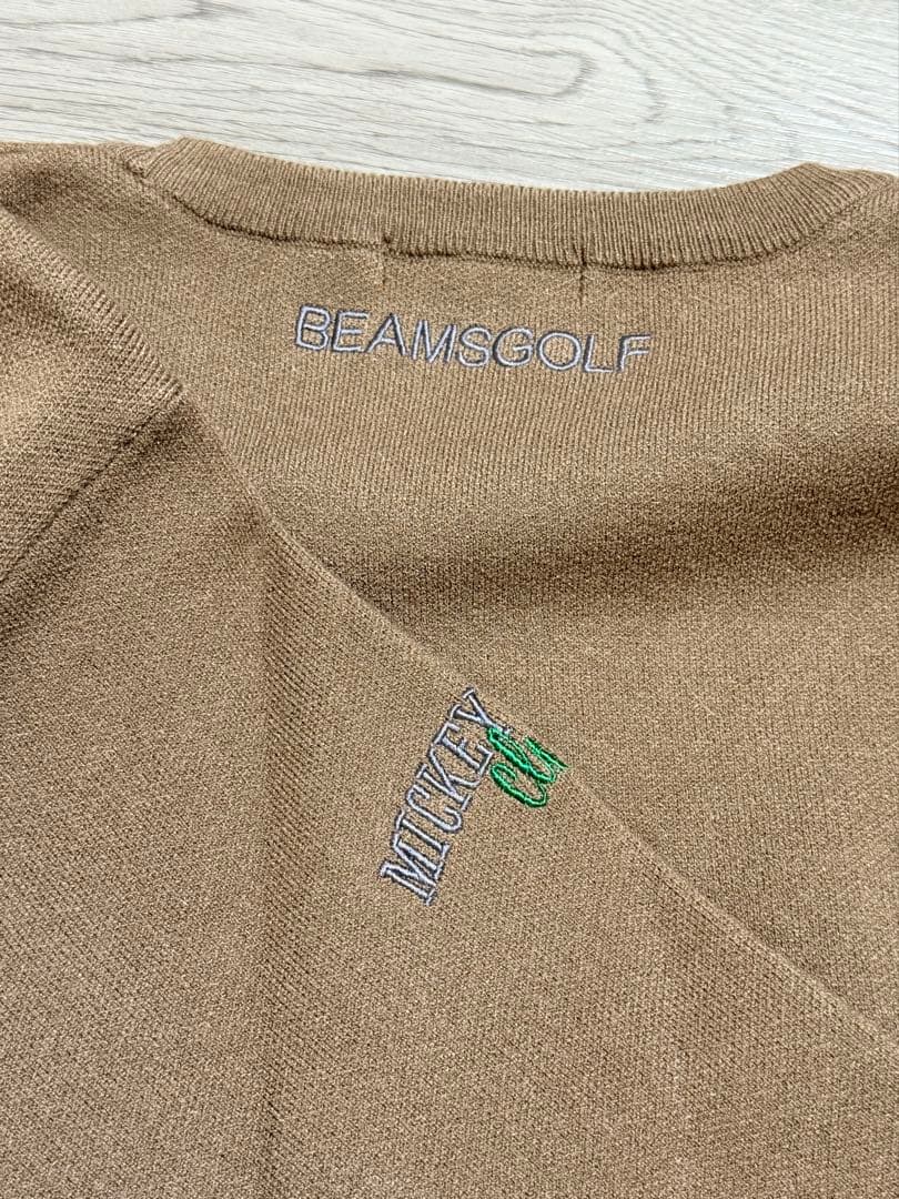 BEAMS GOLF × Disney 100周年コラボ ニット ミッキー