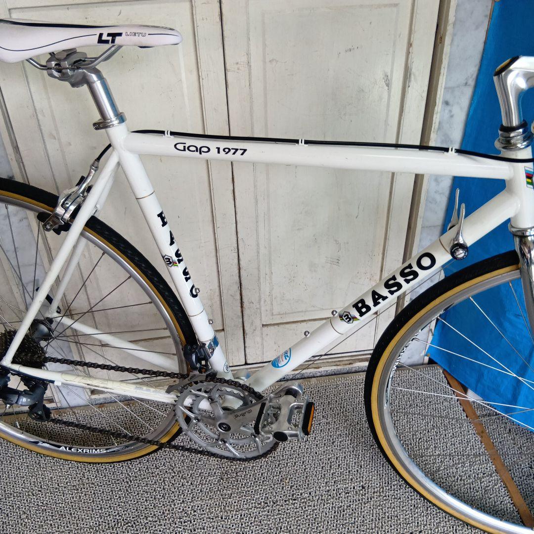 【美品】BASSO ( バッソ ) 　ロードバイク 　GAP1977 　ホワイト