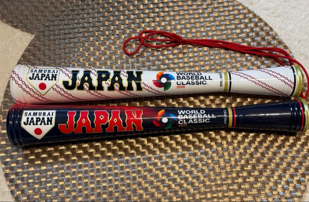 【公式】WBC2026 ツインバット　2点セット袋入り