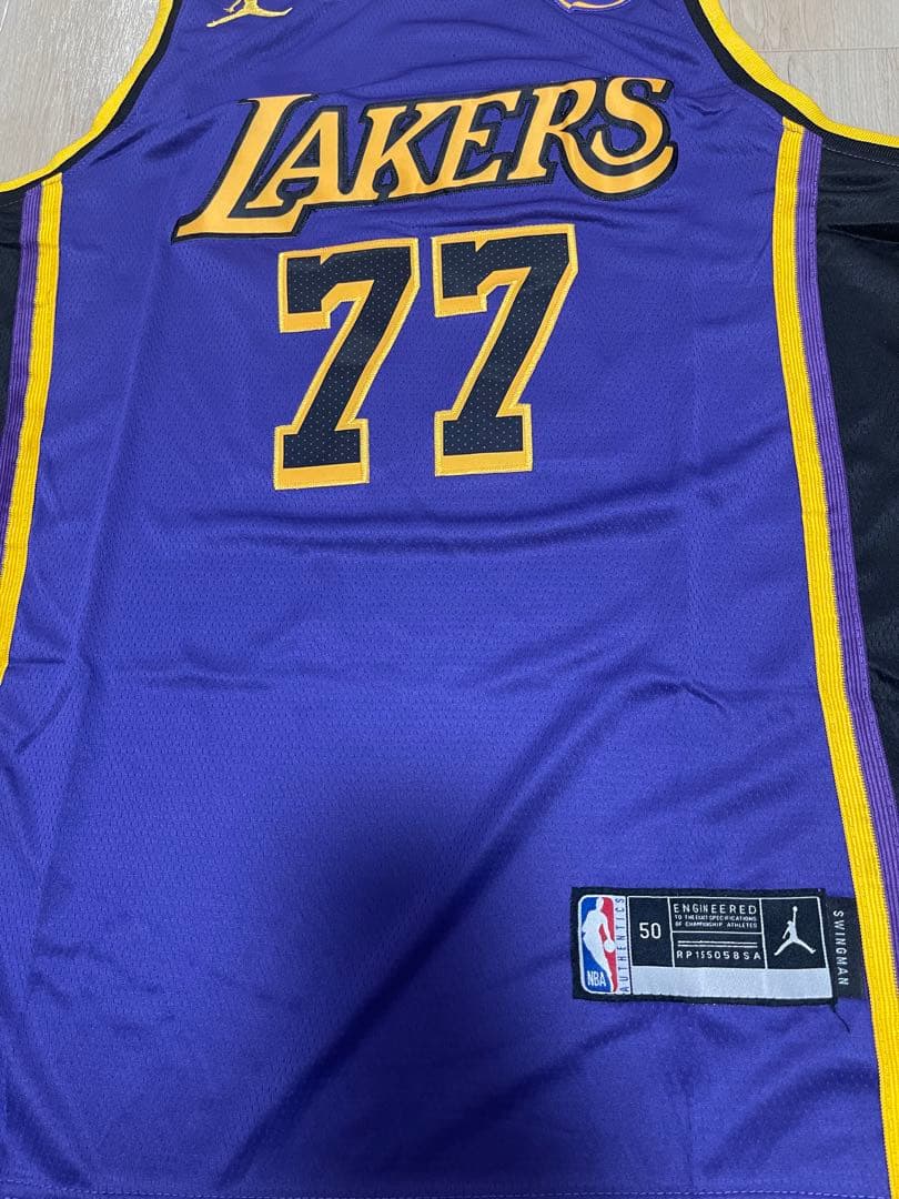 Lakers DONČIĆ 77番 メッシュジャージ サイズ50,lakers