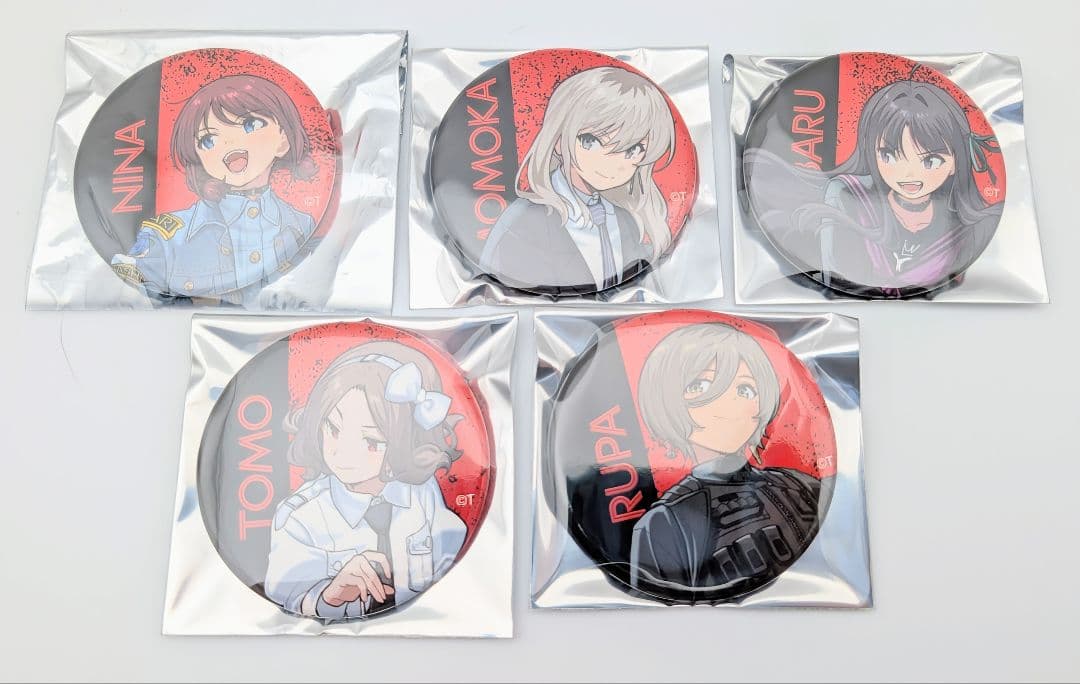 トゲナシトゲアリ SOUL ＆ CRY 缶バッジ5点セット ガールズバンドクライ