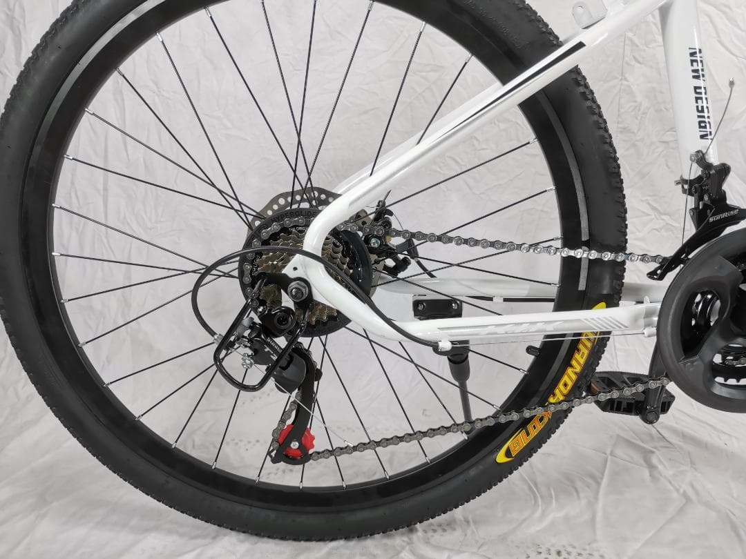 新品LS26 自転車 マウンテンバイク 21速 泥除け 鍵13