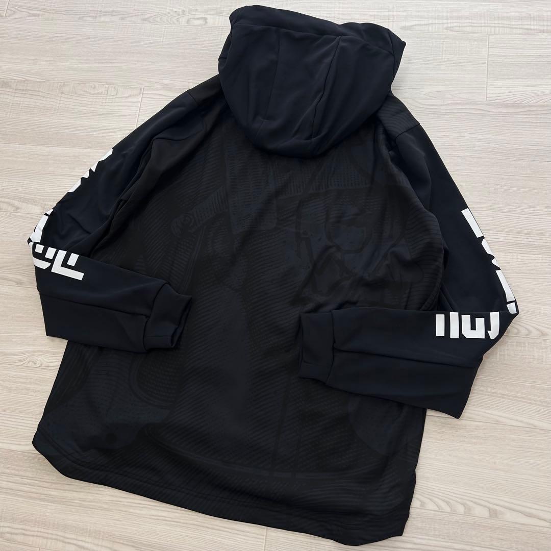 新品　ラッセルノ　パーカー　長袖シャツ　フーディ　ハーフジップ　ネイビー　6