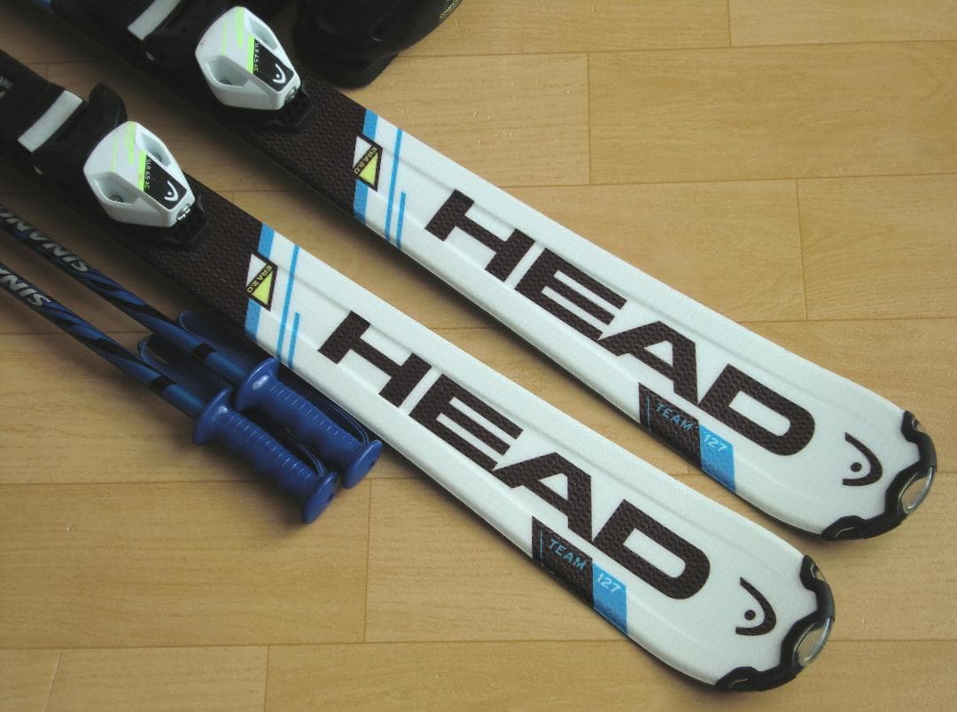 ■最終特価■送料無料■HEAD■ジュニアスキーセット■板127靴23■WAX済■