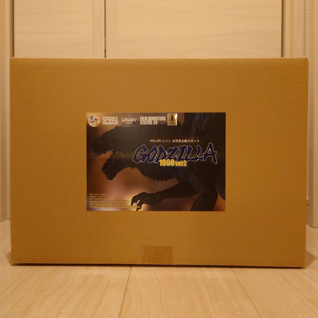 タナカSTUDIO GODZILLA1998ver2 未組立未塗装ガレージキット