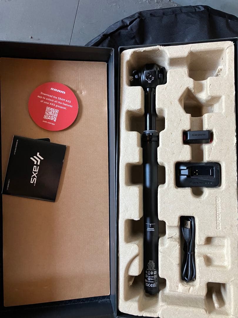 ドロッパーシートポストRockShox Reverb AXS XPLR75未使用