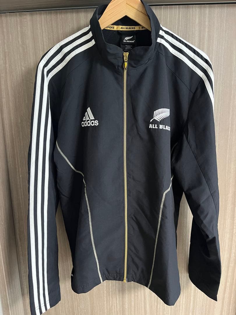 adidas アディダス　ALL BLACKSモデル　ジャージ上下　サイズXL