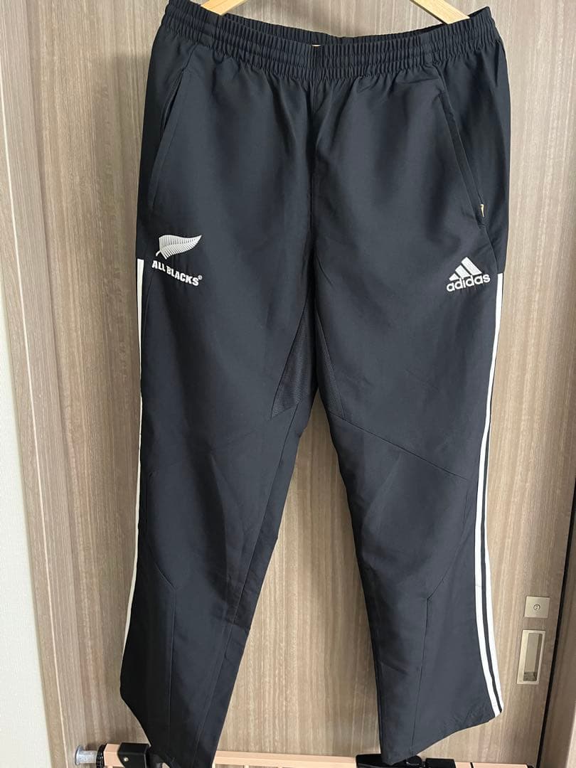 adidas アディダス　ALL BLACKSモデル　ジャージ上下　サイズXL