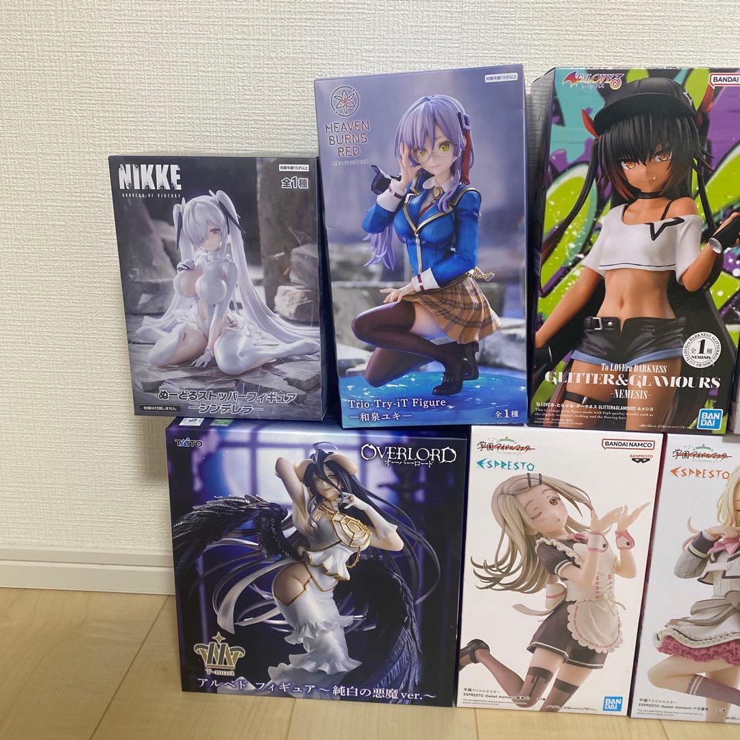美少女系プライズフィギュアまとめ売り9体セット
