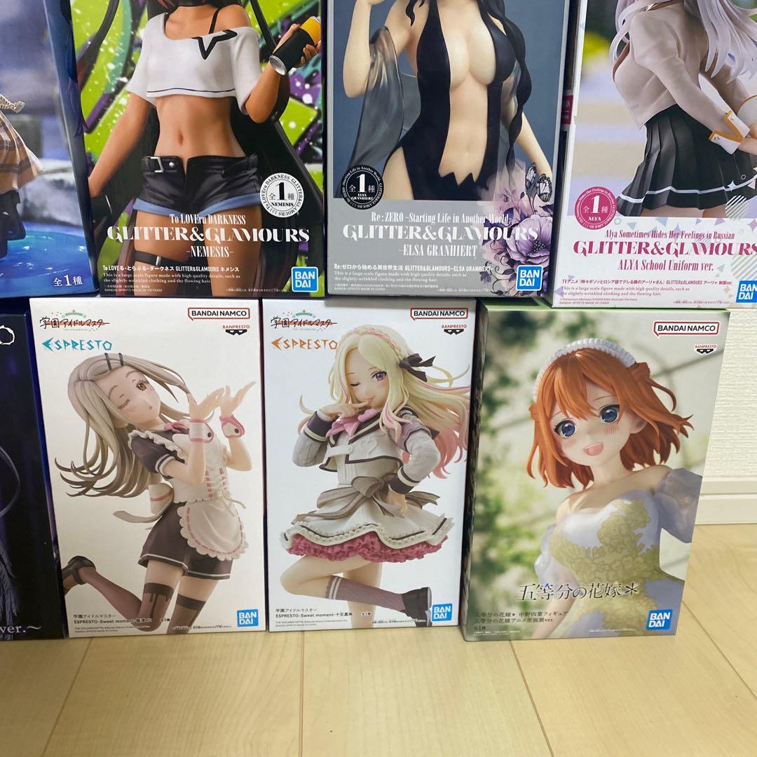 美少女系プライズフィギュアまとめ売り9体セット