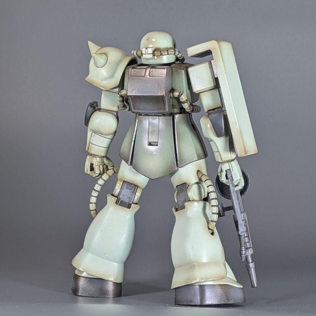 【HGUC】MS-06量産型ザク(ザク2)　ガンプラ　組立済　完成品