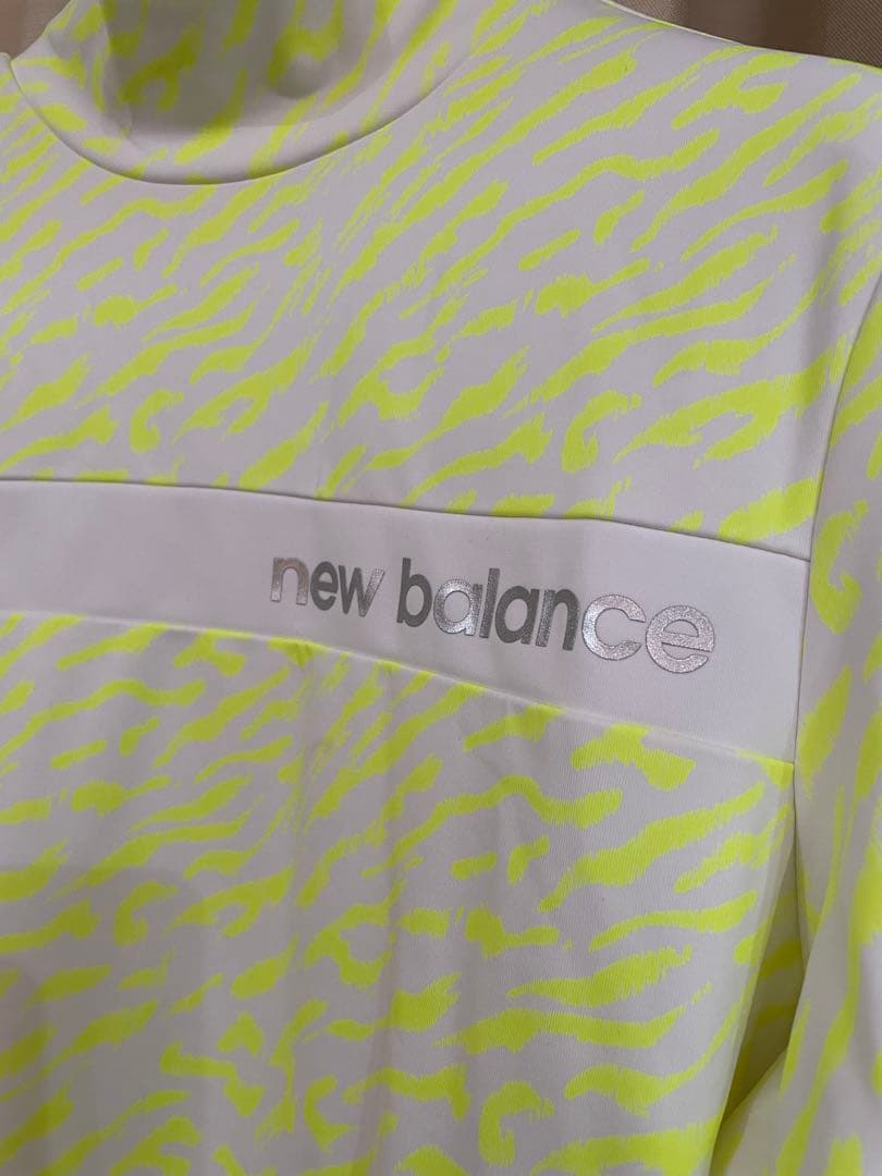 新品❦new balance ❦蛍光イエロー 長袖シャツ
