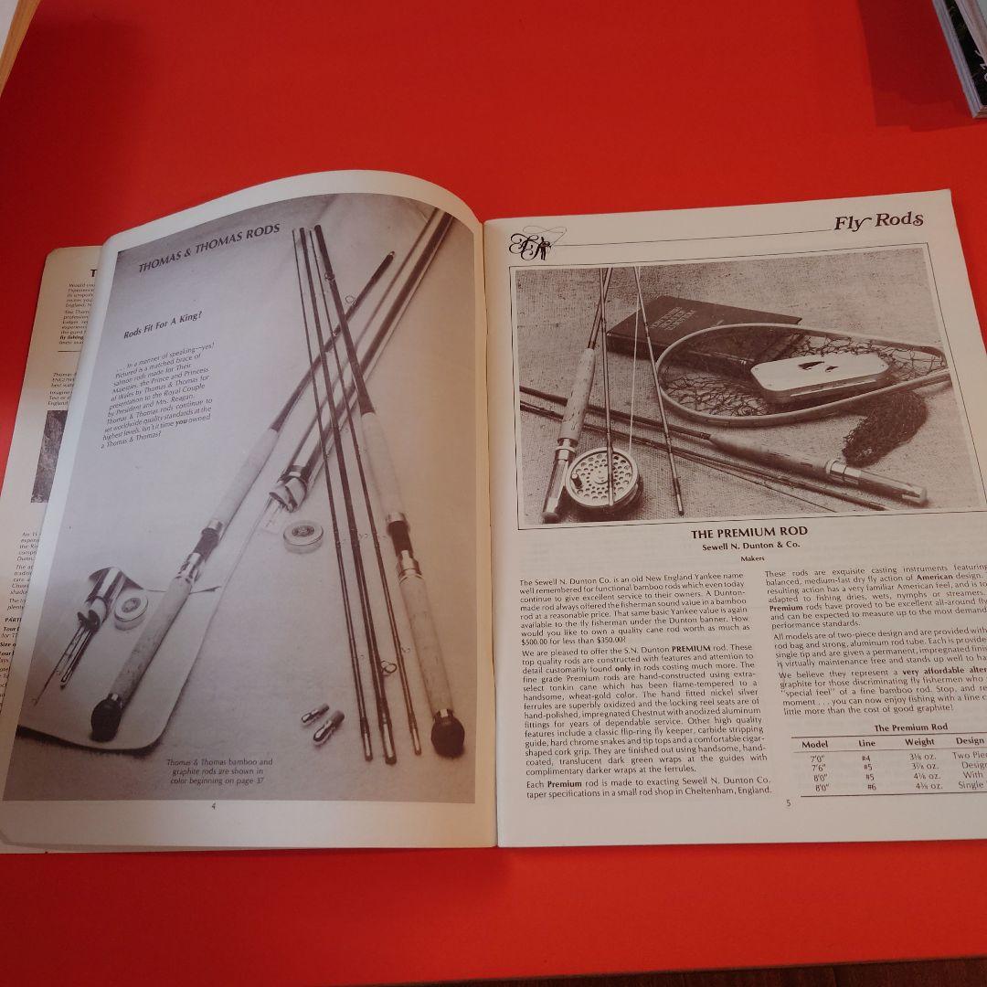 ルアー・フライ CATALOG 1983 Thomas & Thomas
