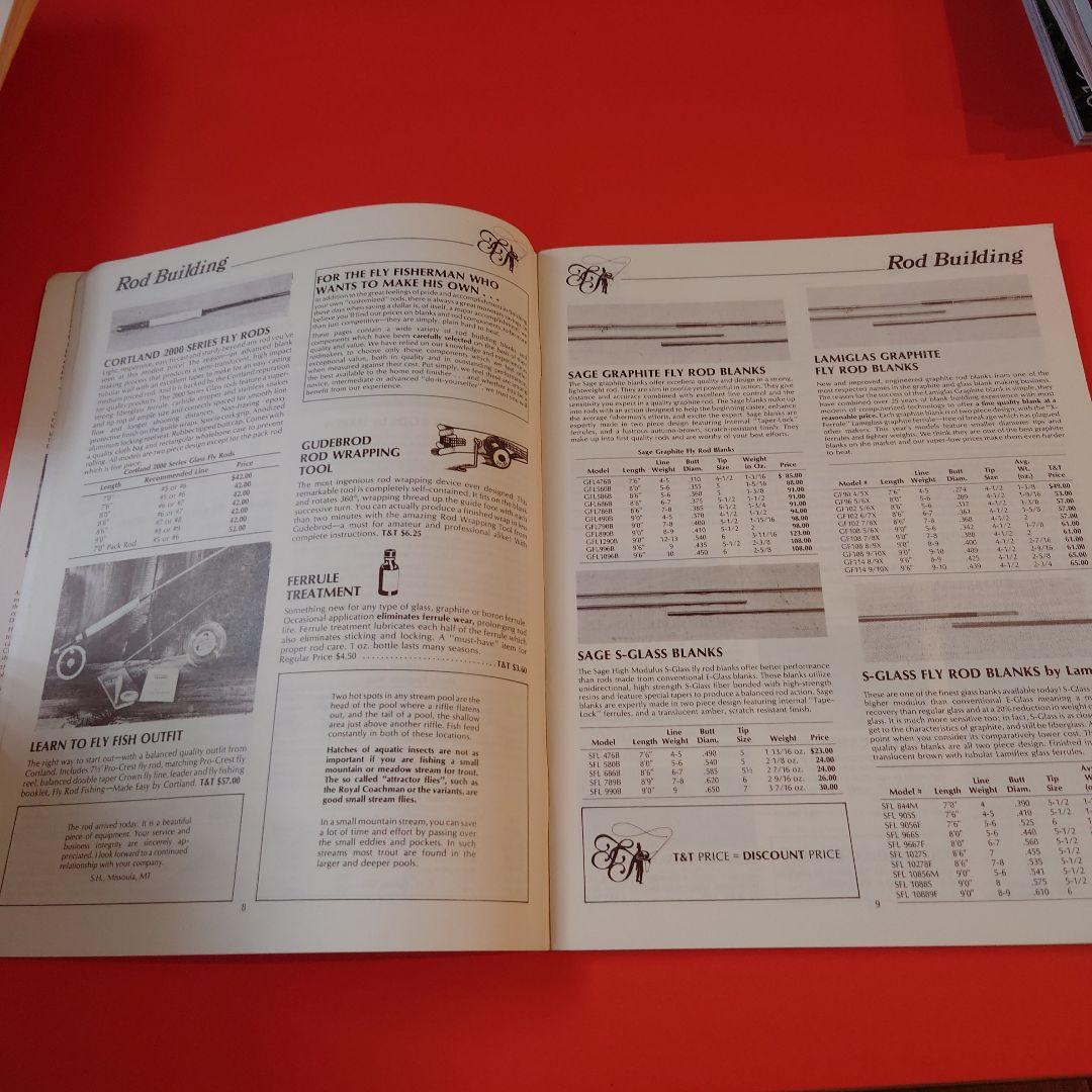 ルアー・フライ CATALOG 1983 Thomas & Thomas