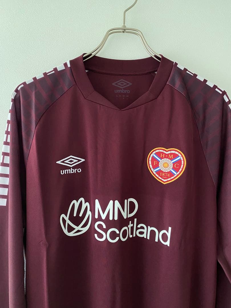 【美品•日本未発売】ハートオブミドロシアンFC shirt umbro 美品