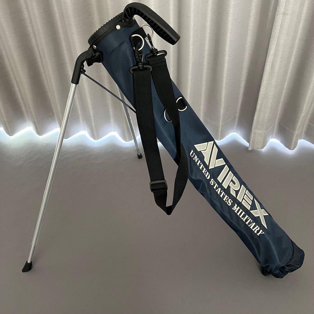 【新品】AVIREX GOLF アヴィレックスゴルフ　キャディバッグ