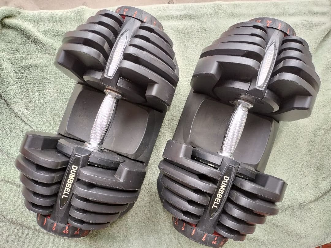 DUMBBELL 可変式ダンベル 最大40kg 片側A