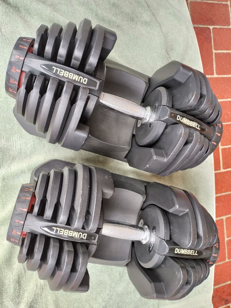 DUMBBELL 可変式ダンベル 最大40kg 片側A