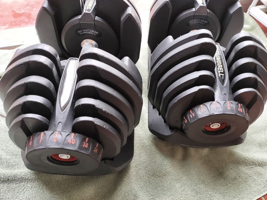 DUMBBELL 可変式ダンベル 最大40kg 片側A