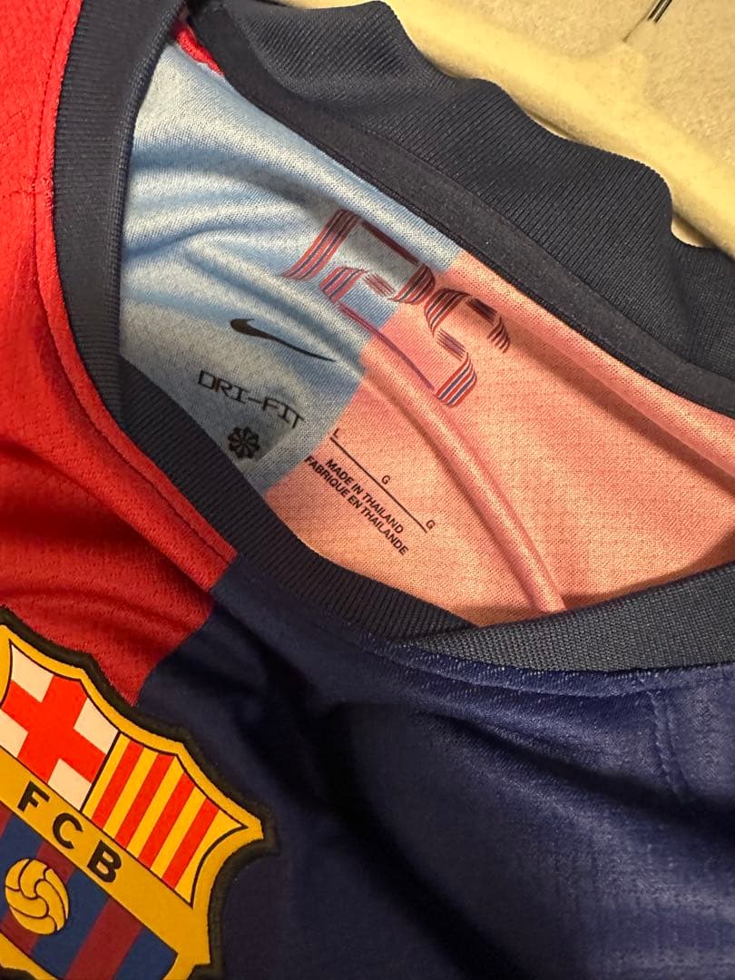 ヤマル　ユニフォーム　Barcelona バルセロナ　スペイン代表　Kit