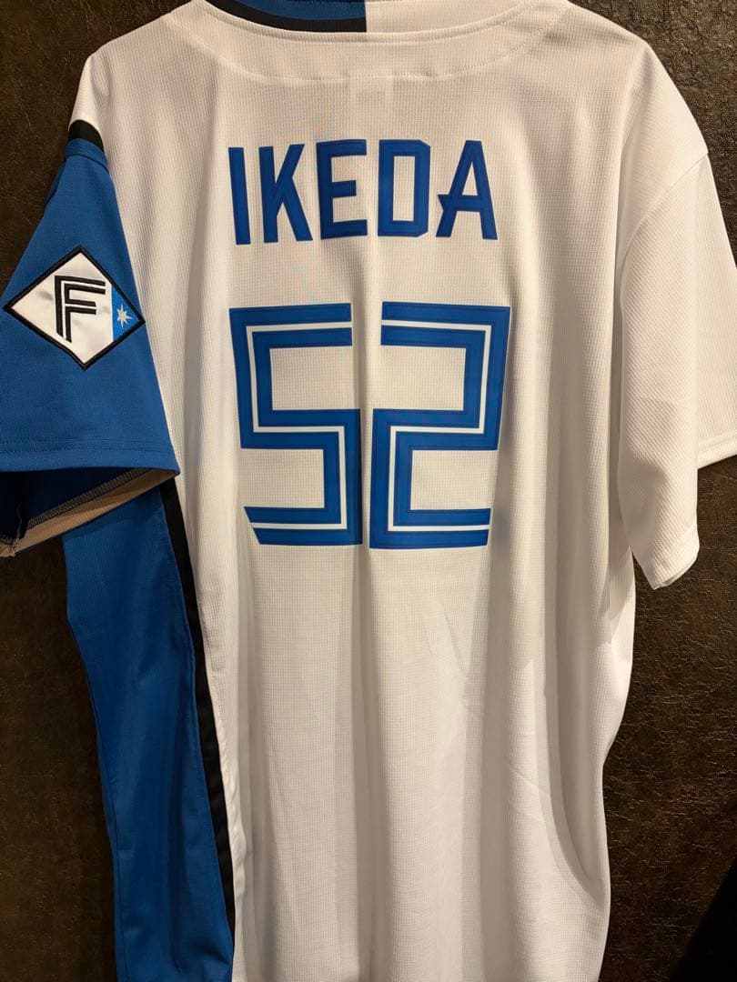 日本ハムファイターズ 池田隆英 ユニフォーム Lサイズ