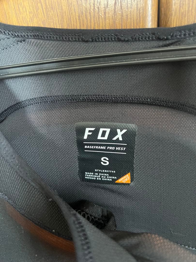 Fox Racing ベースフレームプロD3O プロテクターベスト