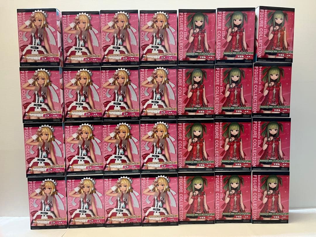 未開封28個　beatmania IIDX フィギュアコレクション シア ツガル