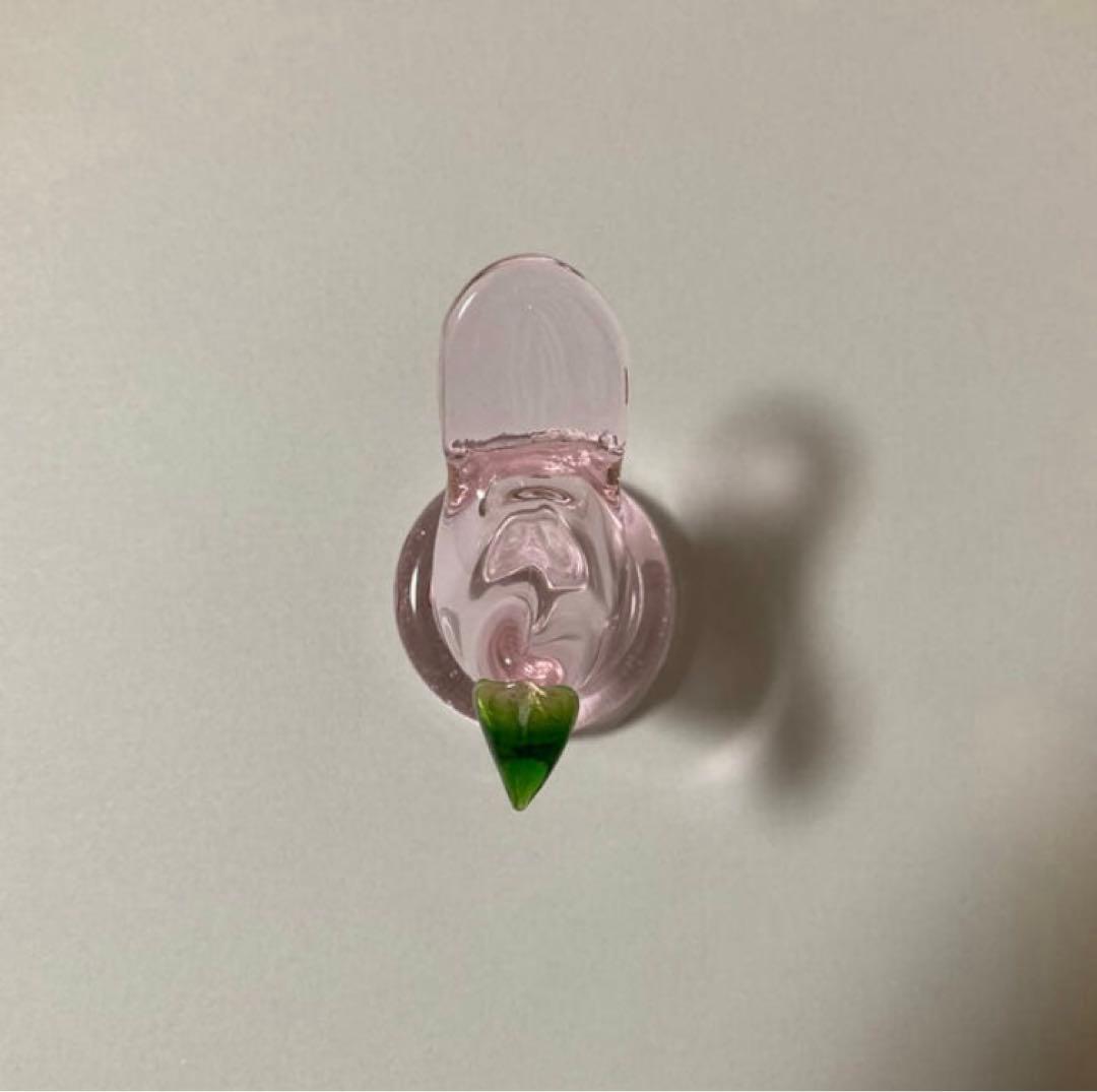 Scope別注　脚付きシエッポ　ペールピンクx グリーン
