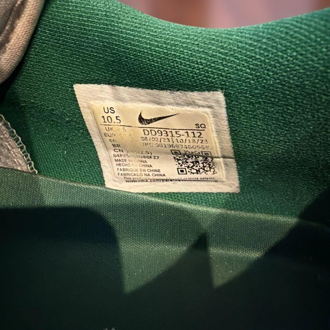 Nike Air Jordan 1 LOW G ホワイト/グリーン