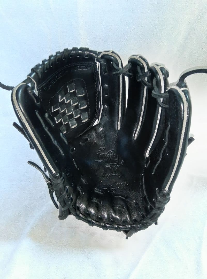 【烏帽子さま専用】写真追加、Rawlings一般軟式バスケットウェブ グローブ