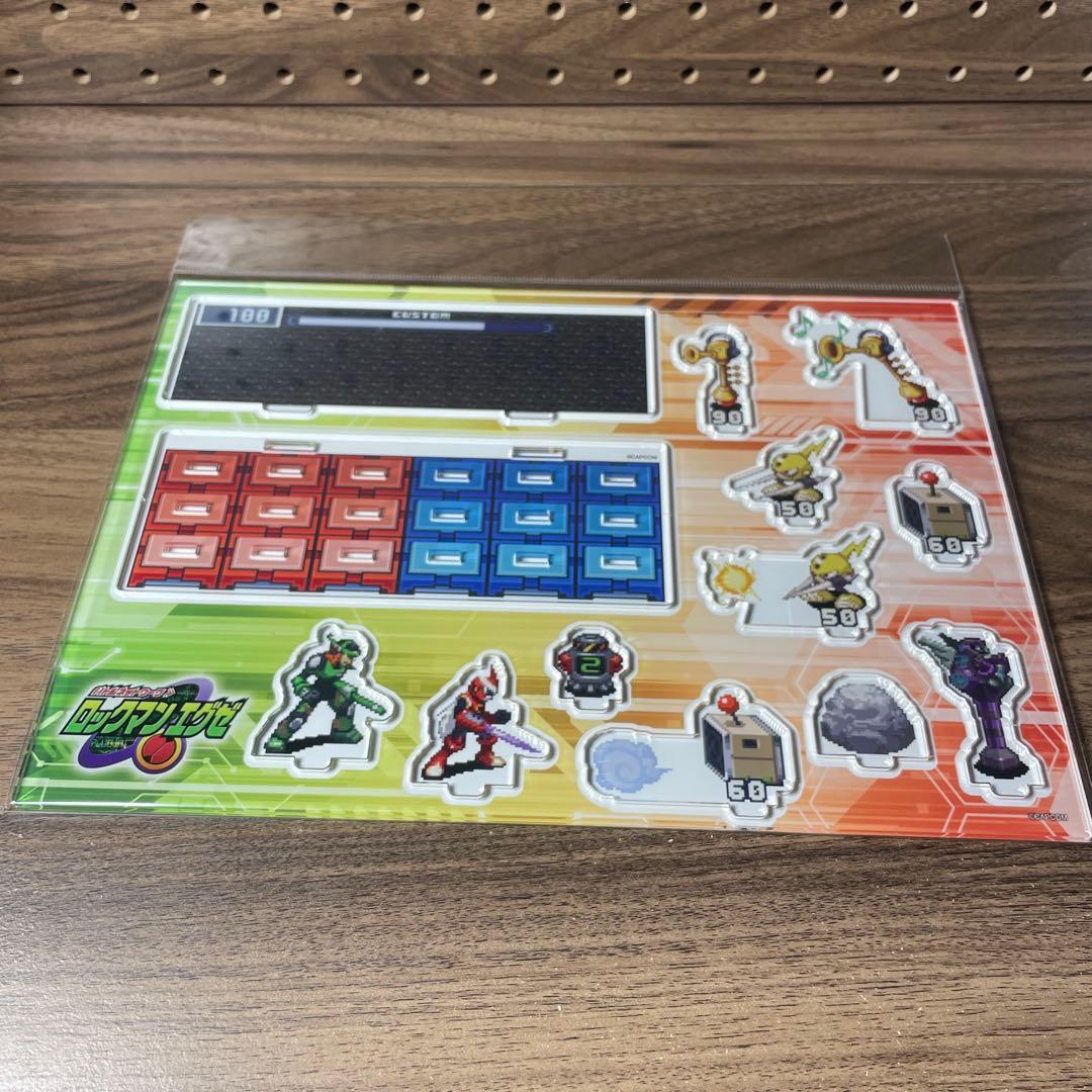 【未開封】ロックマンエグゼ アクリルジオラマ 3種セット コンプ 特典あり