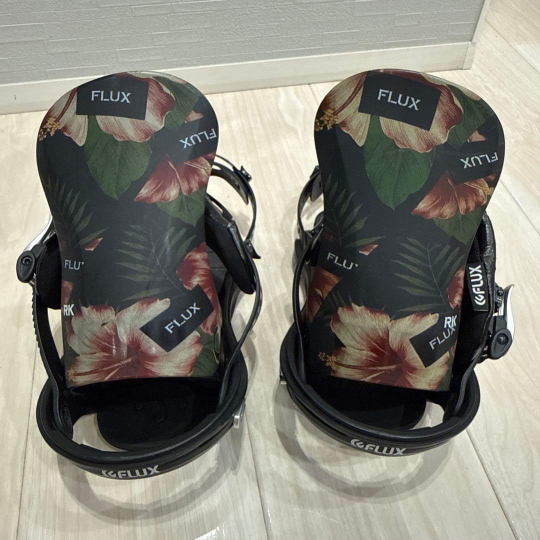 FLUX RK スノーボードビンディング ブラック　M サイズ　フラックス