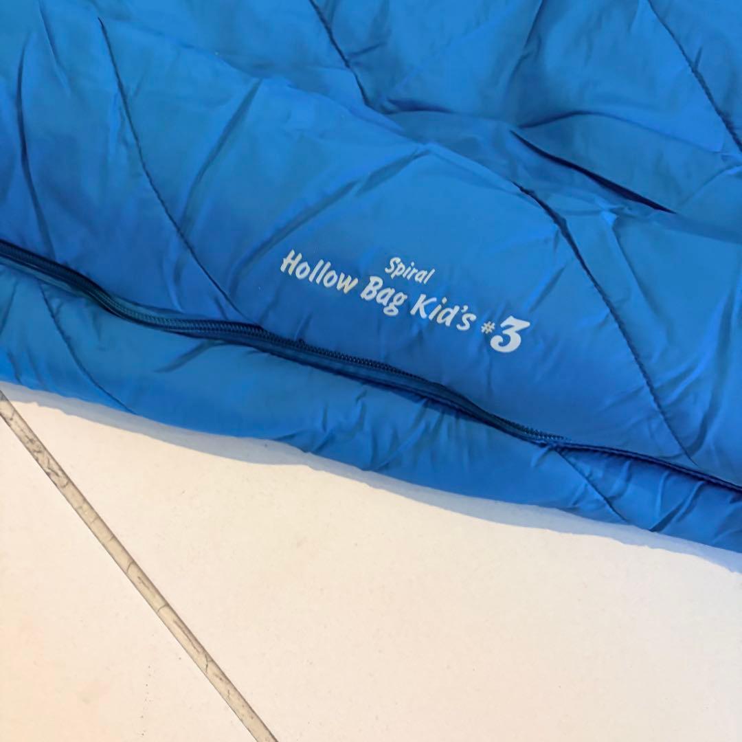 mont-bell Spiral Hollow Bag Kid's #3 寝袋