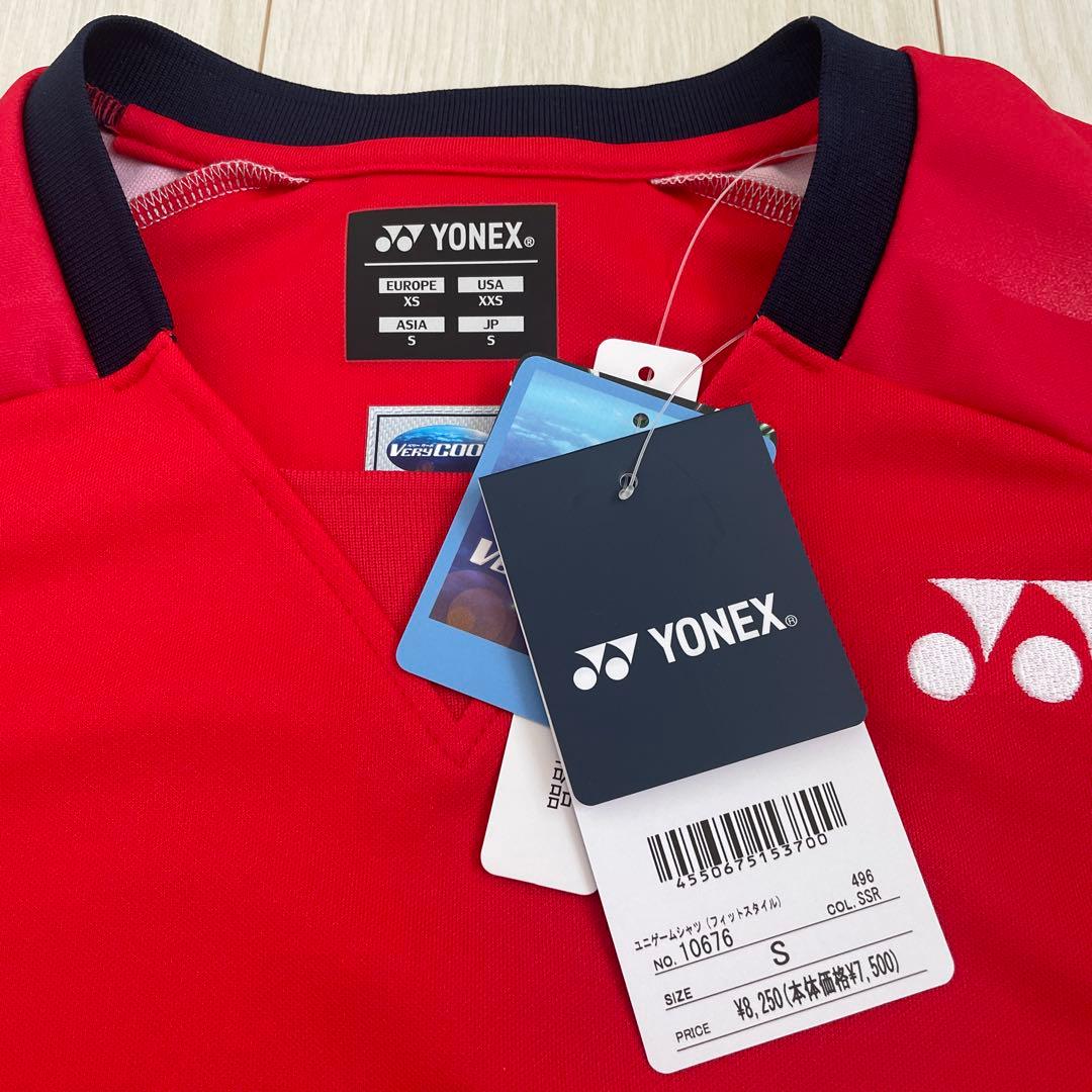 YONEX ゲームシャツ　ユニS size