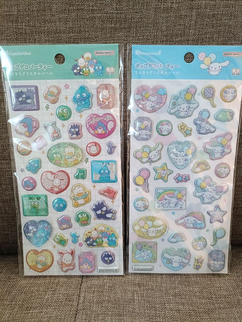 【正規品】ボンボンドロップシール　タイルシールサンリオ　たまごっち　しずくちゃん