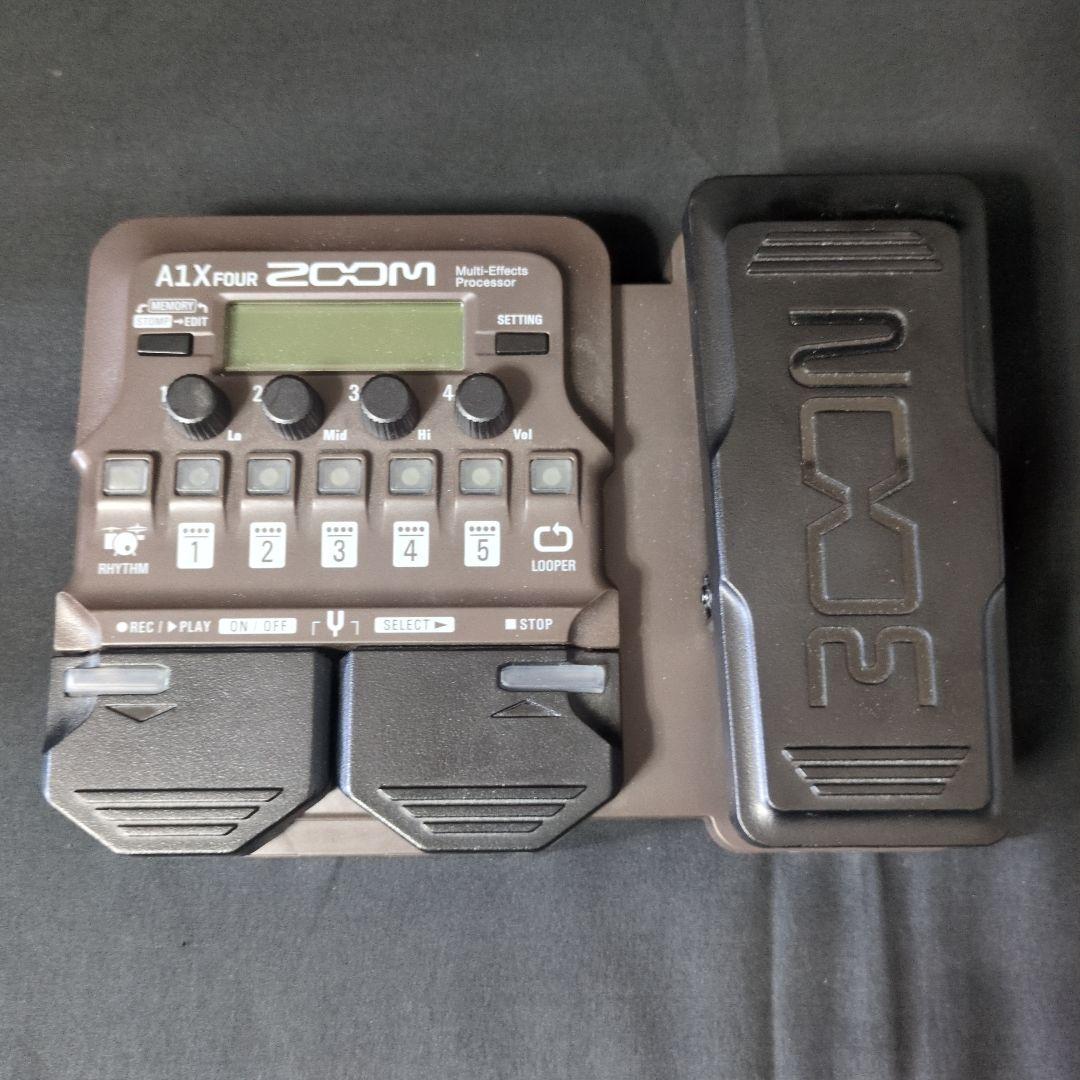 ZOOM A1X FOUR マルチエフェクター ペダル付