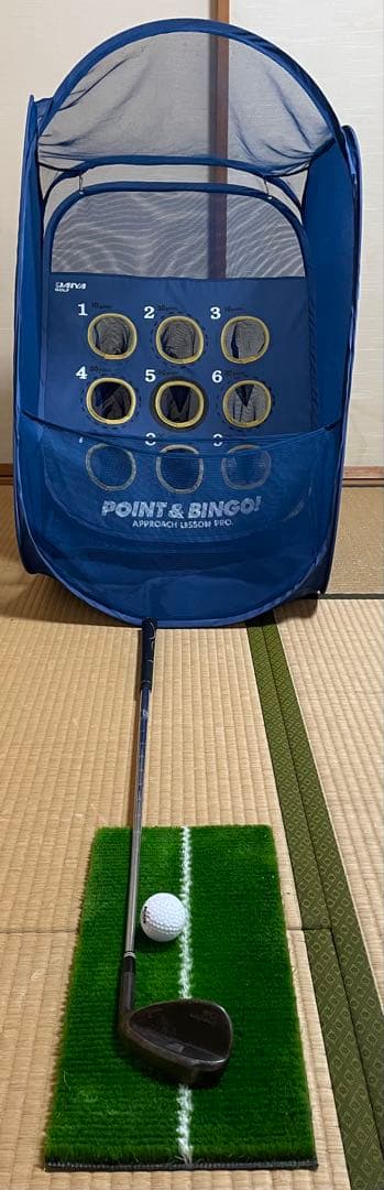 パター、アプローチウェッジ付き、ゴルフパット、アプローチ練習セット