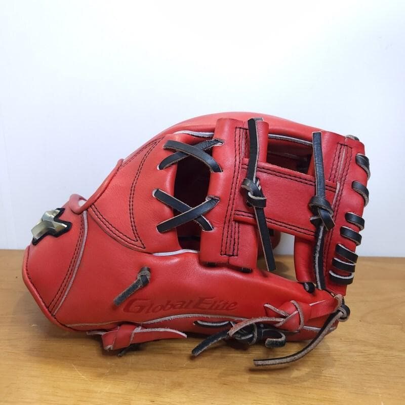 ミズノ グローバルエリート 限定 HsSIGNA 良品 内野用 硬式グローブ