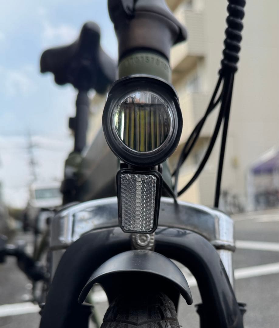 「美品」送料込みAidde A1TS 折りたたみアシスト電動自転車