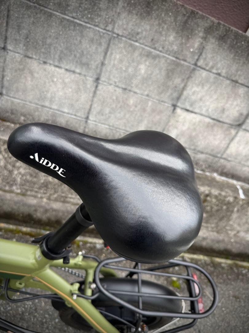 「美品」送料込みAidde A1TS 折りたたみアシスト電動自転車