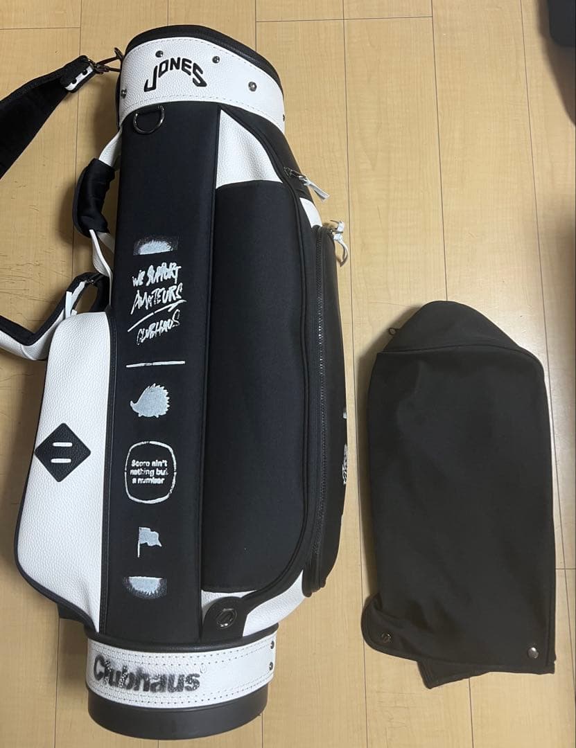 clubhaus× × JONES キャディバッグ　ステンシルカスタム　1点物