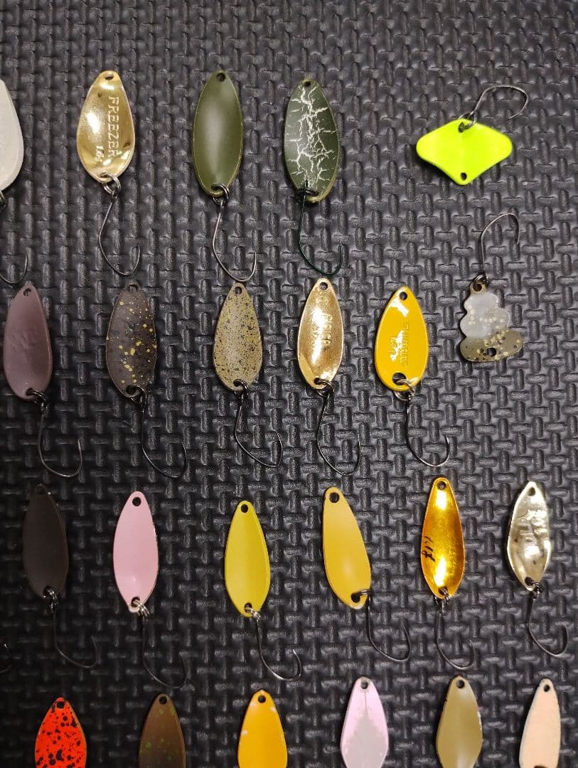 エリアトラウト 管理釣り場用スプーン ５７個セット